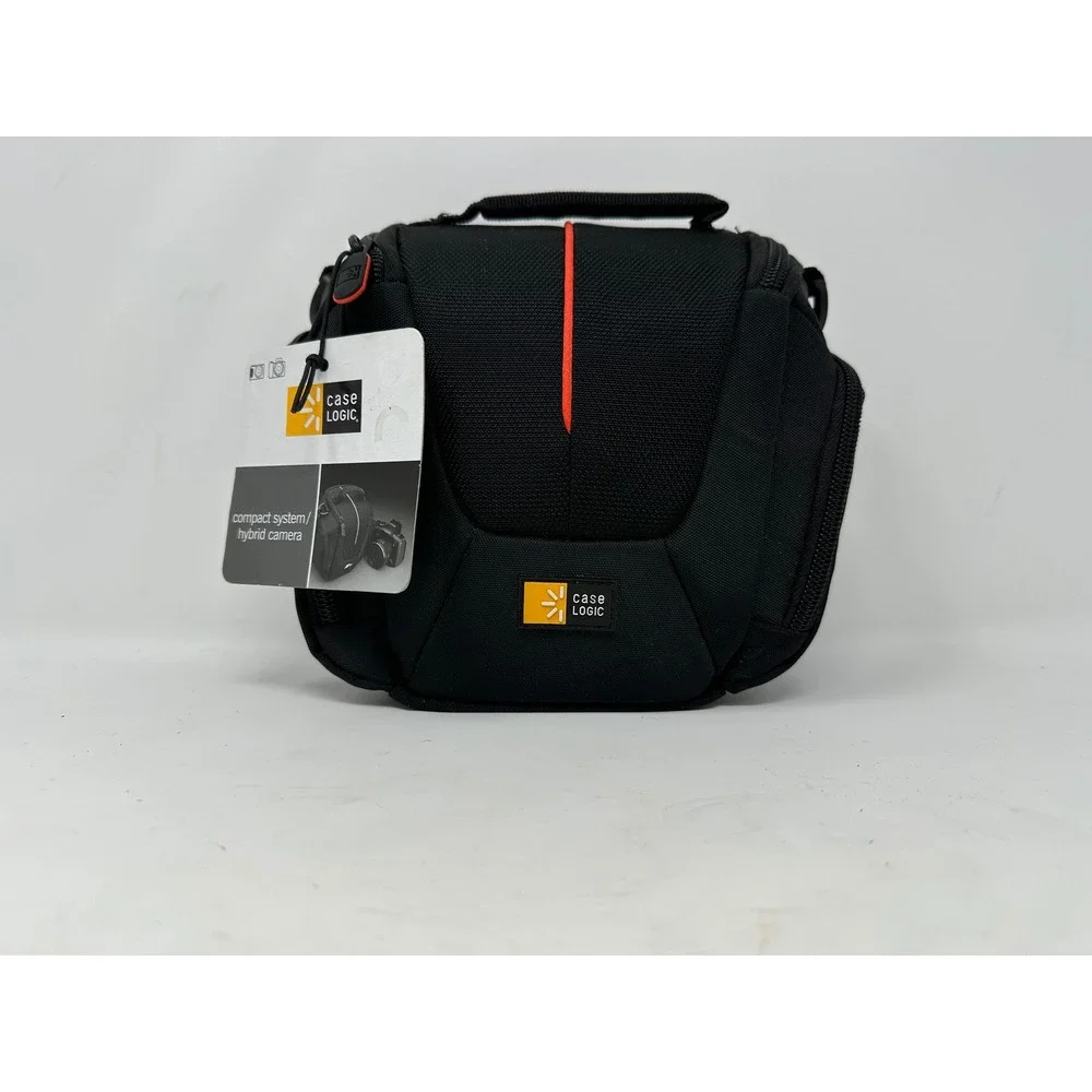 Case Logic DCB-304 Compact System Hybrid Camera Bag Black Red Accent NEW